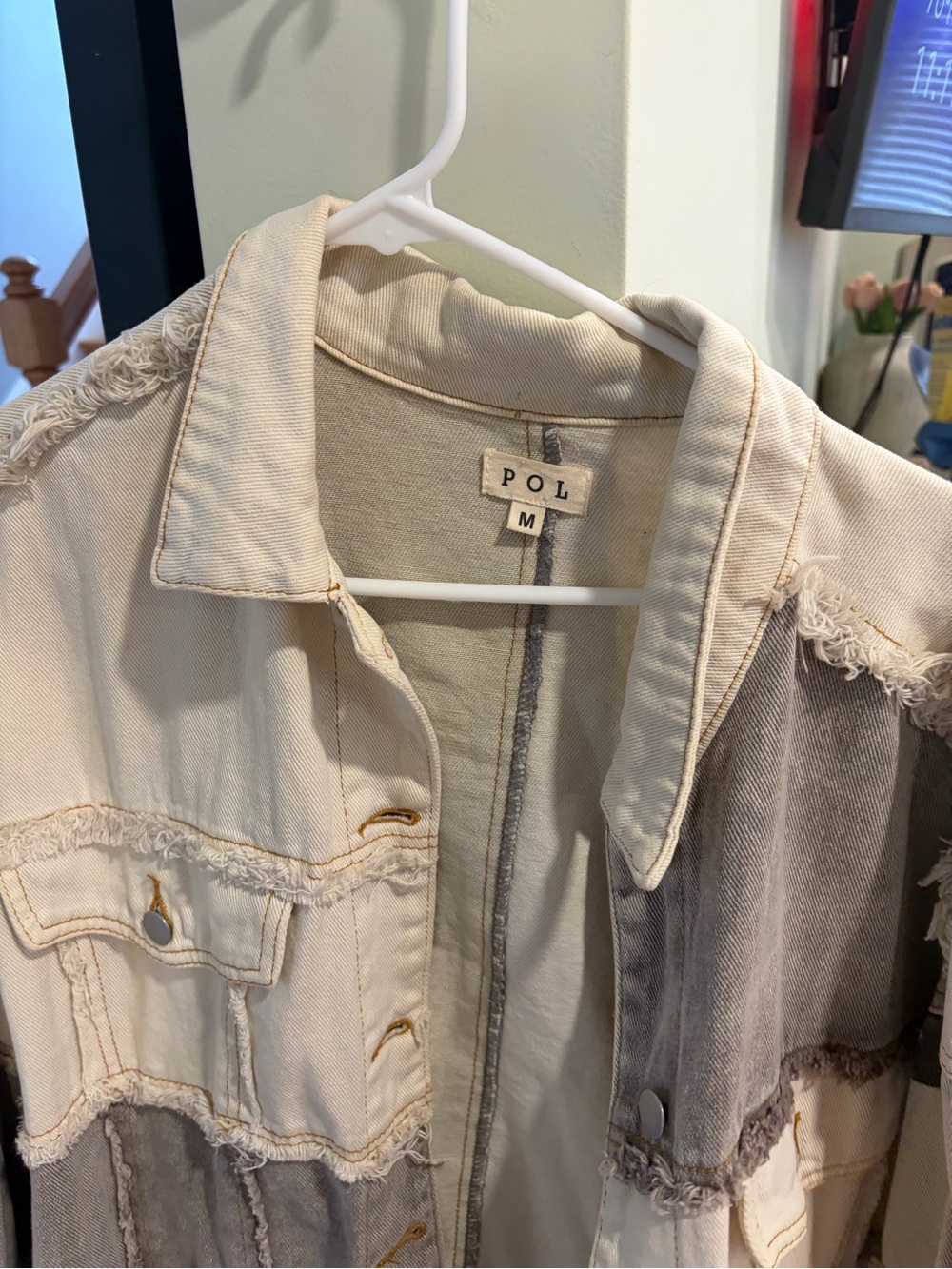 Patchwork denim jacket - Picture 3 of 5
